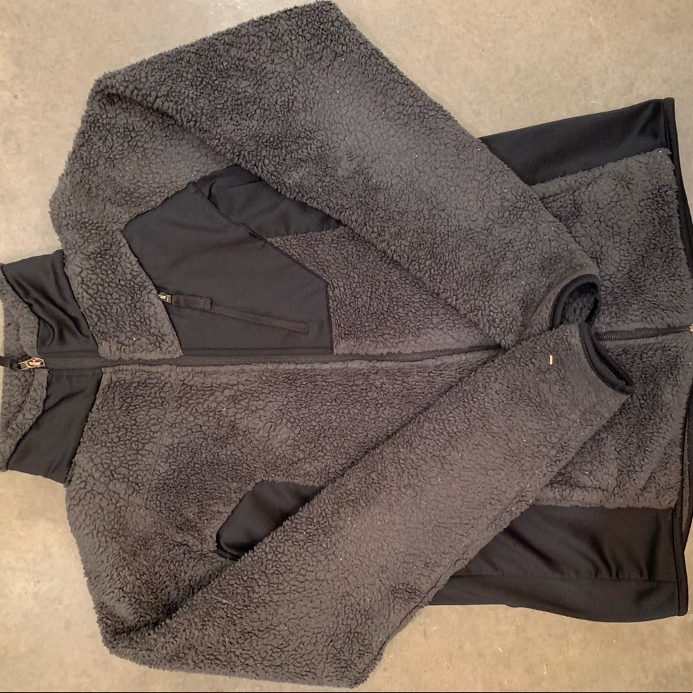 Gray Columbia fleece jacket
